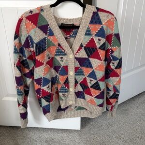 Eddie Bauer Multicolor Cardigan